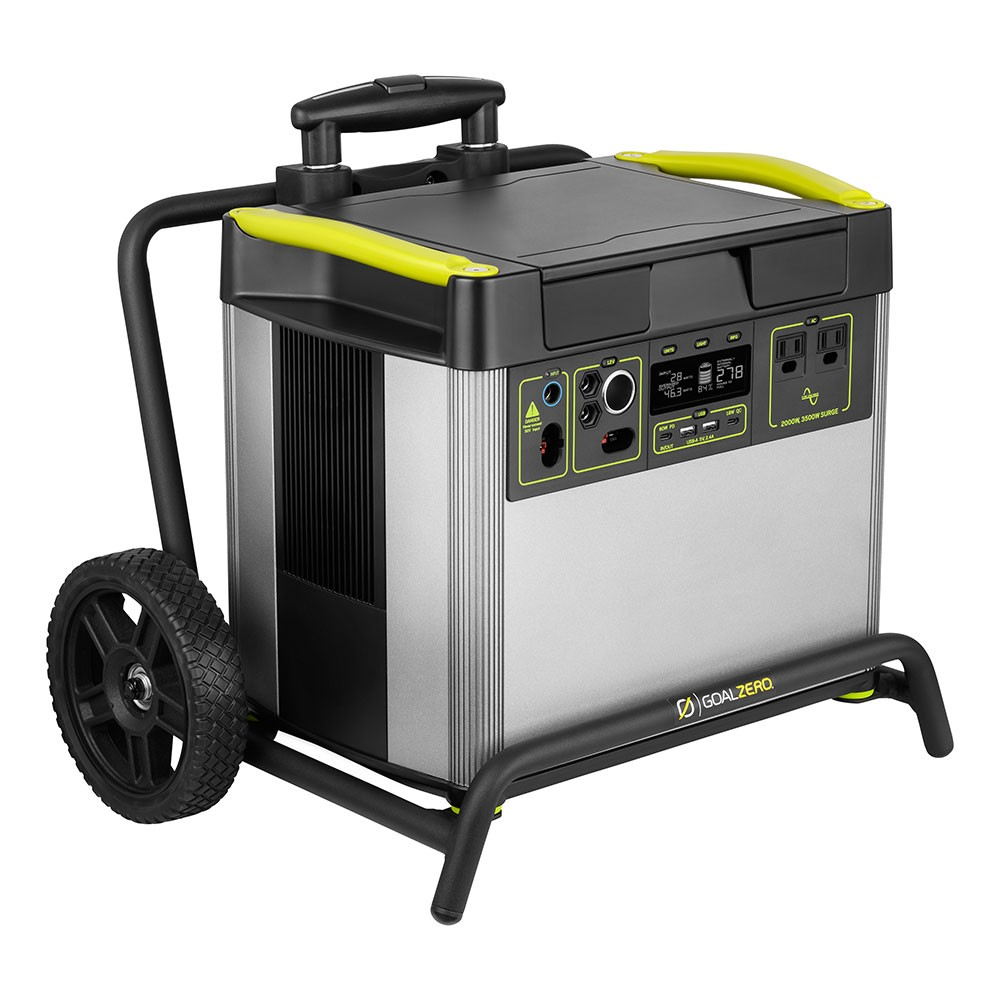 Goal Zero Yeti 3000X kit accumulo 3032Wh backup casa