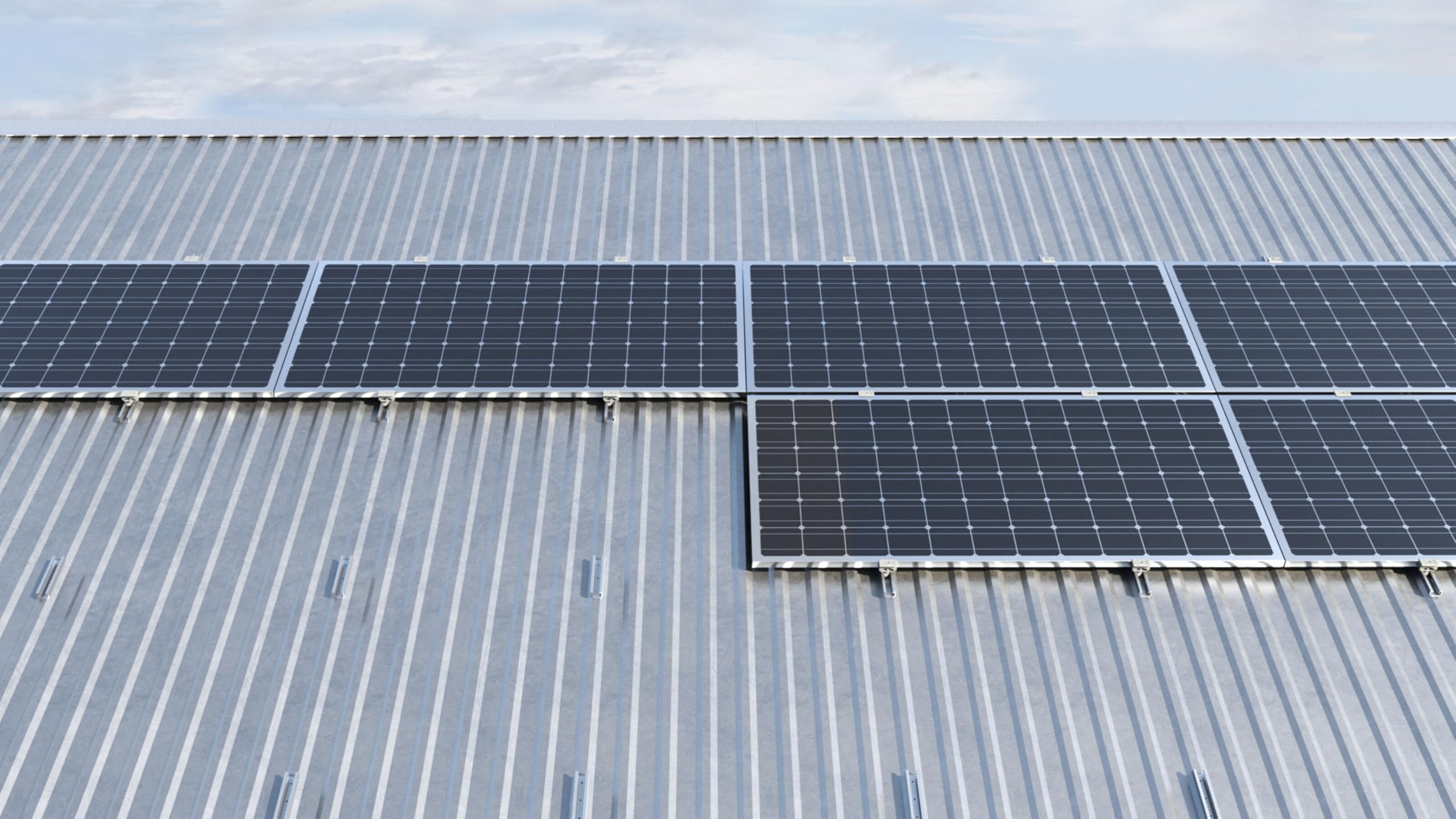 Fischer Solar Metal kit fissaggio pannelli solari lamiera 400 mm