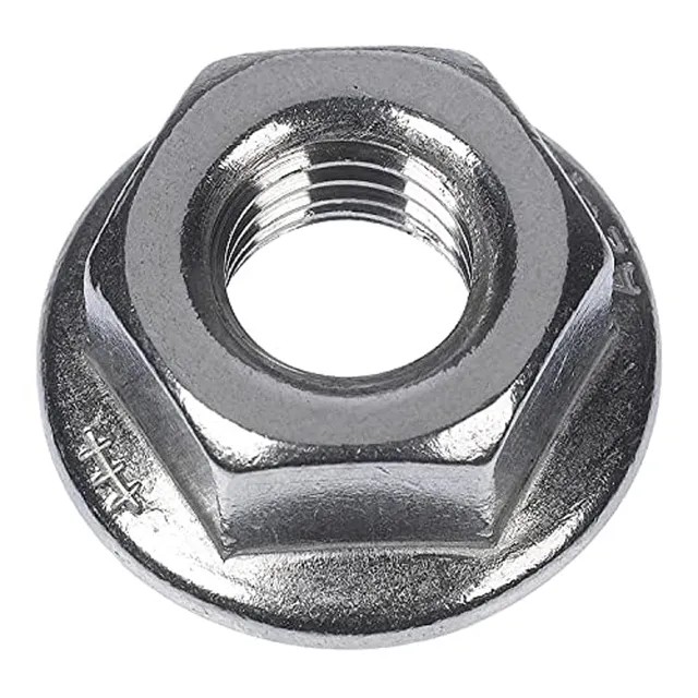 Fischer MU F M10 dado flangiato inox 100 pz A2