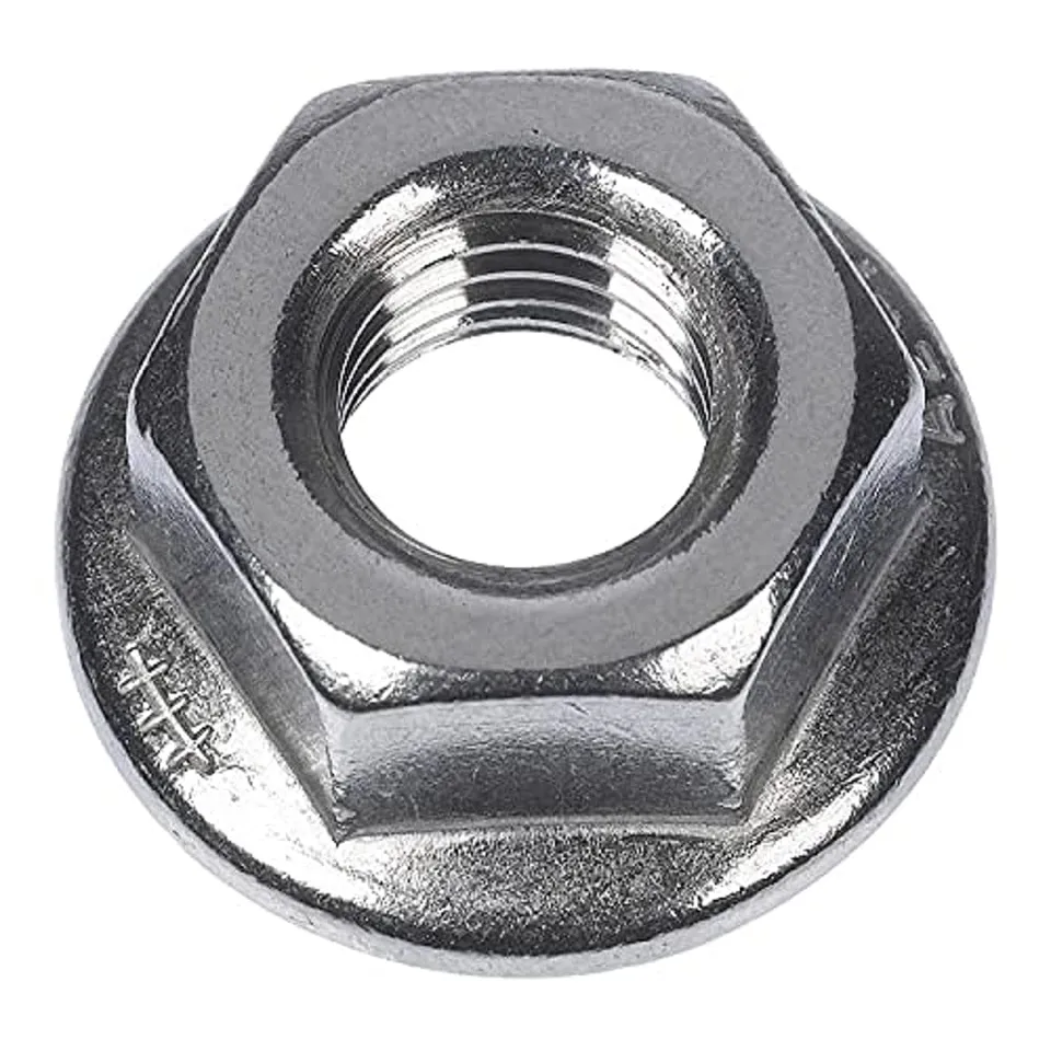 Fischer MU F M10 dado flangiato inox 100 pz A2