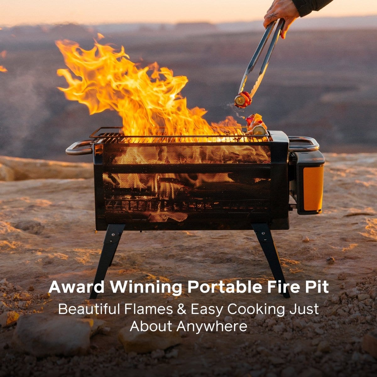 BioLite FirePit+ braciere senza fumo con griglia