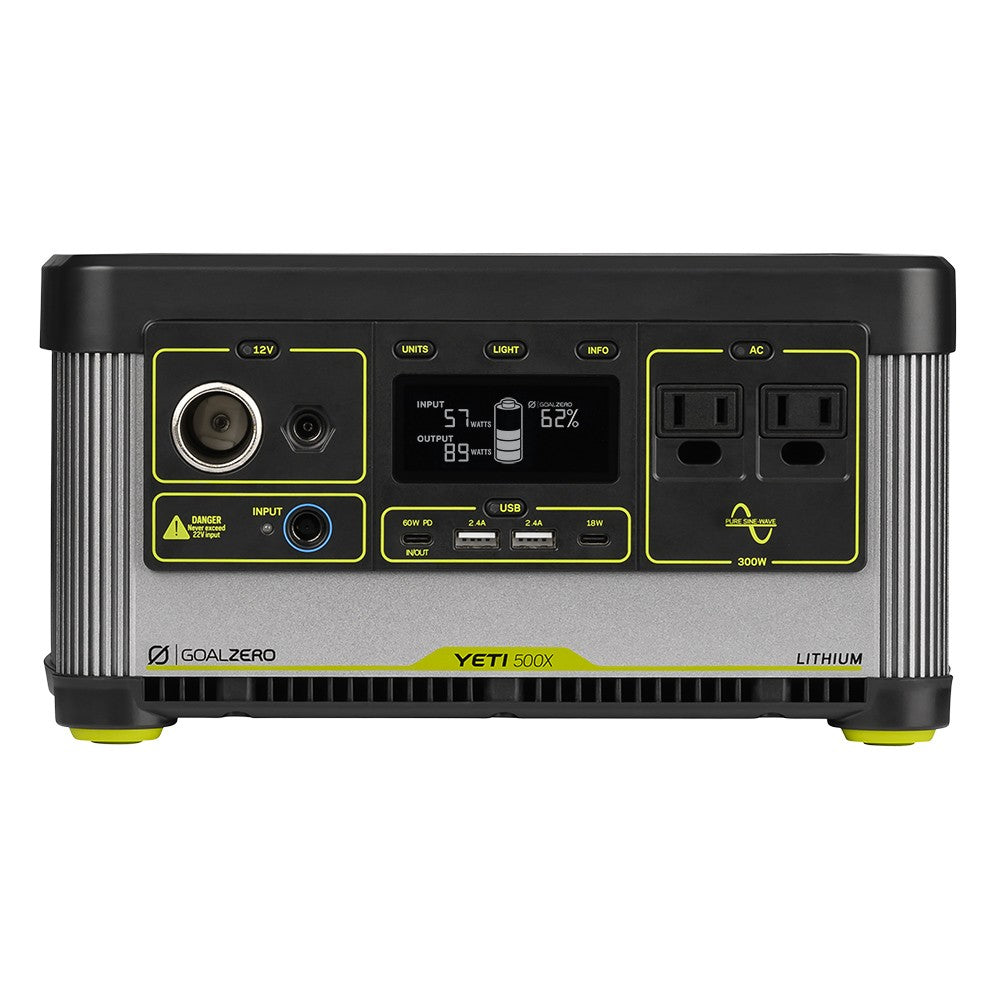GoalZero Yeti 500X stazione alimentazione 497Wh open box