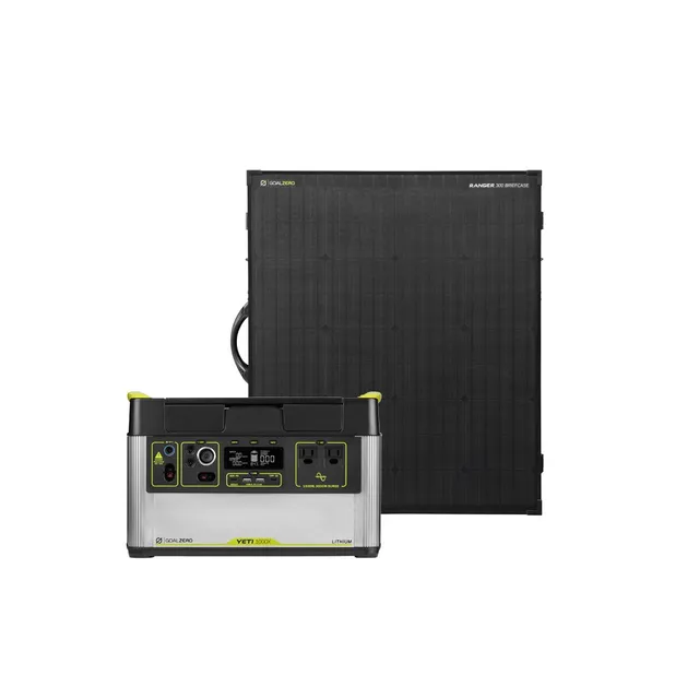 Goal Zero Yeti 1000X + Ranger 300 kit solare 300W portatile