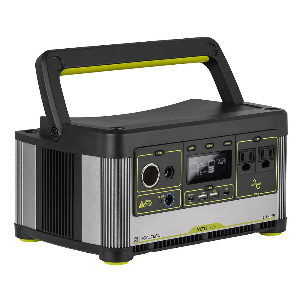 GoalZero Yeti 500X Kit Stazione Energia 60W con Luci LED