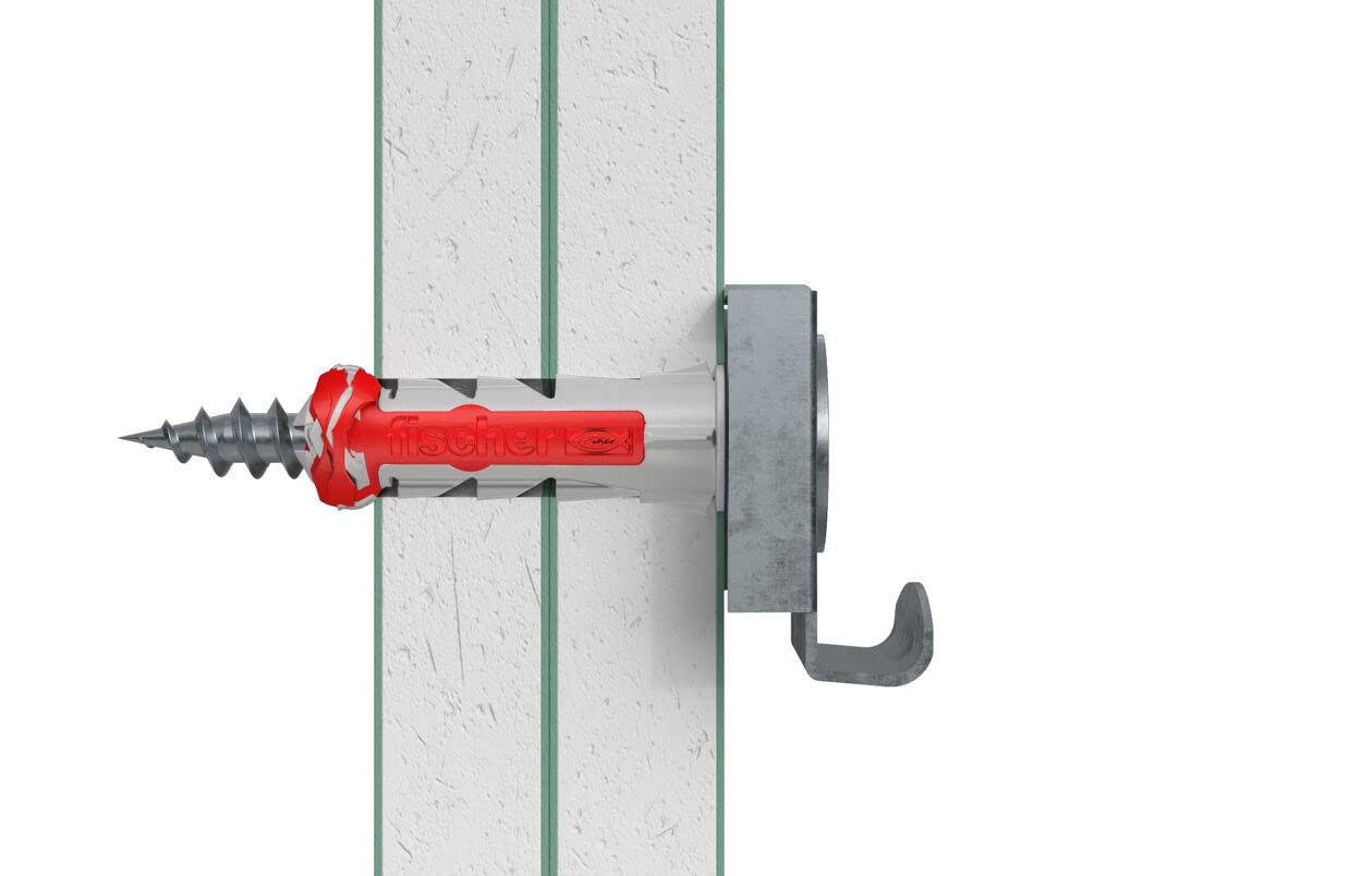 Fischer SKL-M Kit Appendi Specchi DuoPower Muro Cartongesso