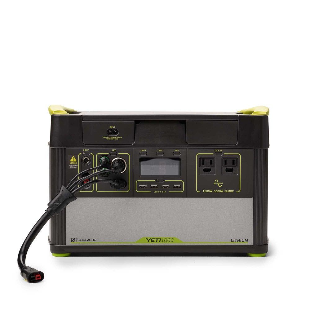 Goal Zero Yeti Lithium cavo 12V max current 40A HPP