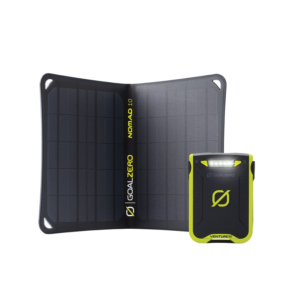 Goal Zero Nomad 10 + Venture 30 Kit Solare 7800mAh