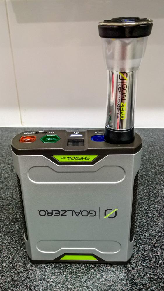 Goal Zero Lighthouse Micro Flash lanterna LED USB 9,62Wh