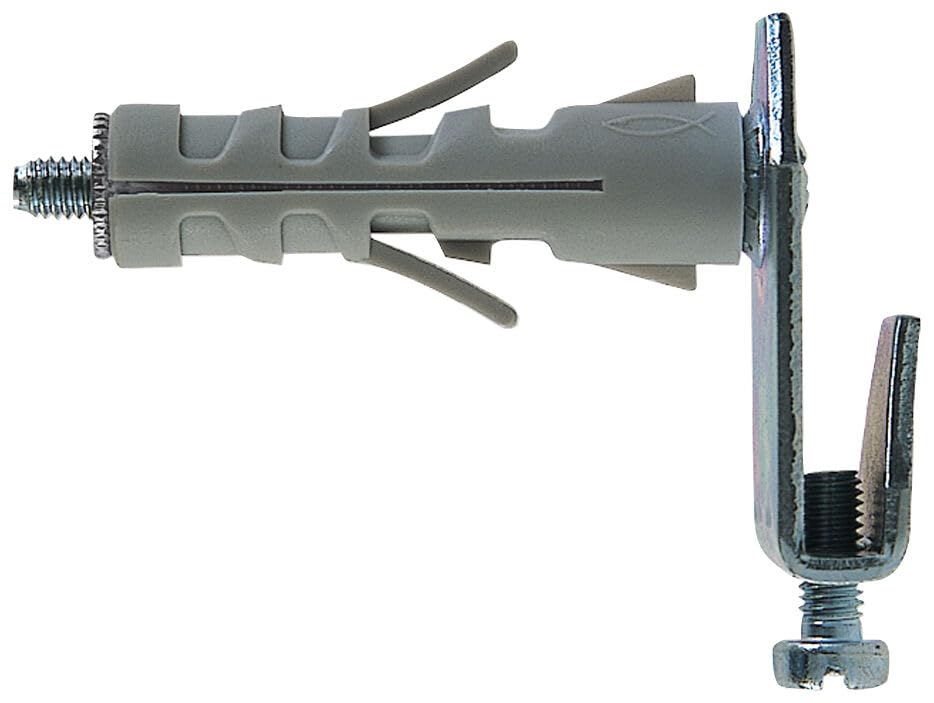 fischer SB 9 tasselli gancio piatto 6 pz muro