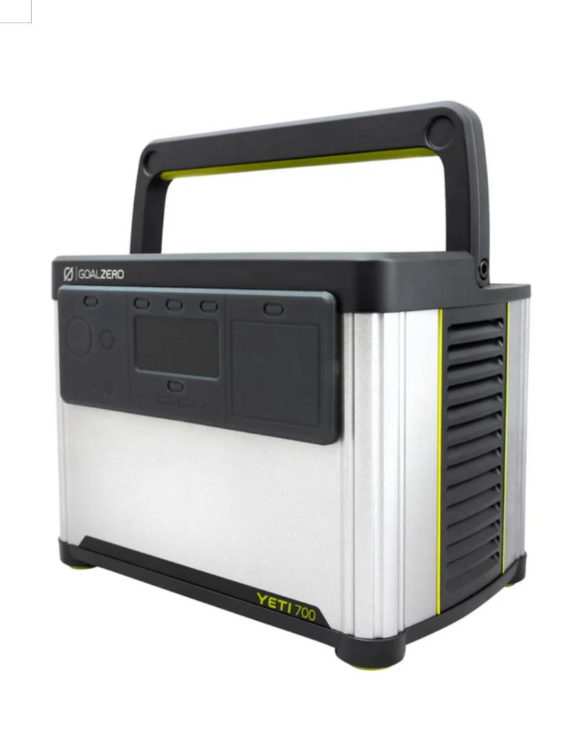 GoalZero Yeti 700 + Nomad 100 kit solare portatile 677Wh