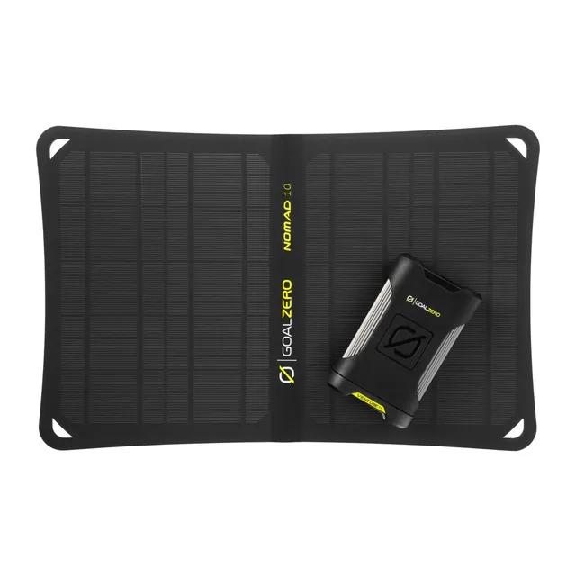 GoalZero Venture 35 + Nomad 10 kit solare da campeggio