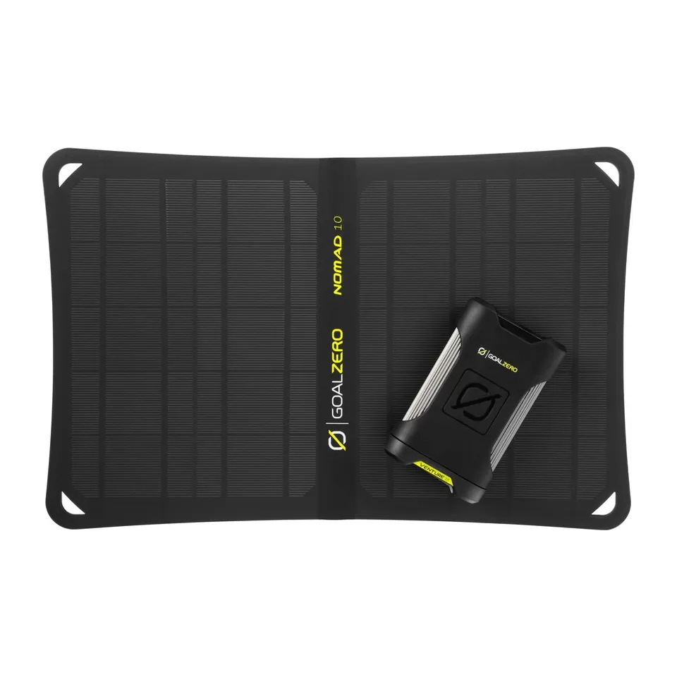 GoalZero Venture 35 + Nomad 10 kit solare da campeggio