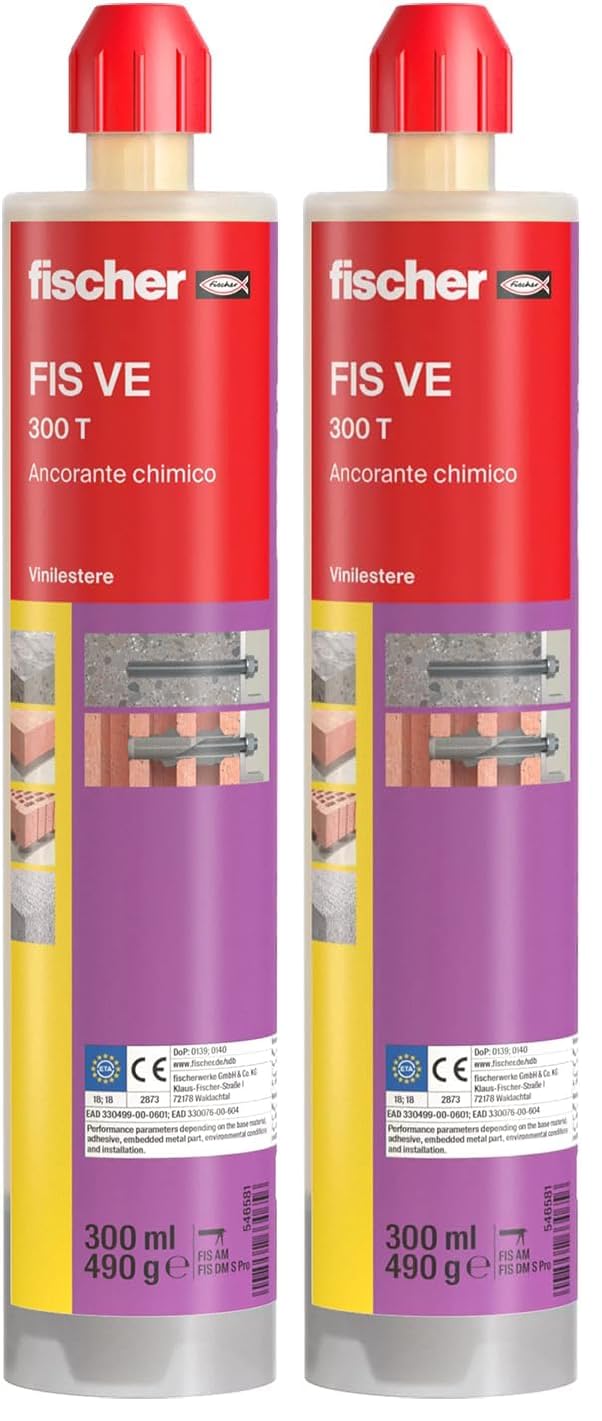 fischer FIS V Zero 300 T ancorante chimico 300 ml
