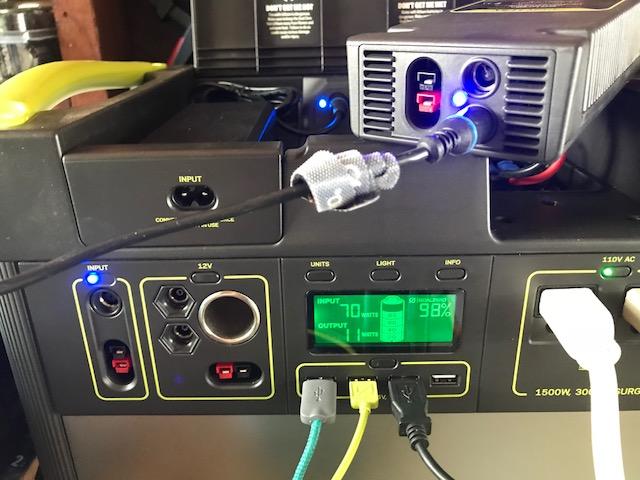 GoalZero Yeti Lithium MPPT modulo ricarica solare 40% più veloce