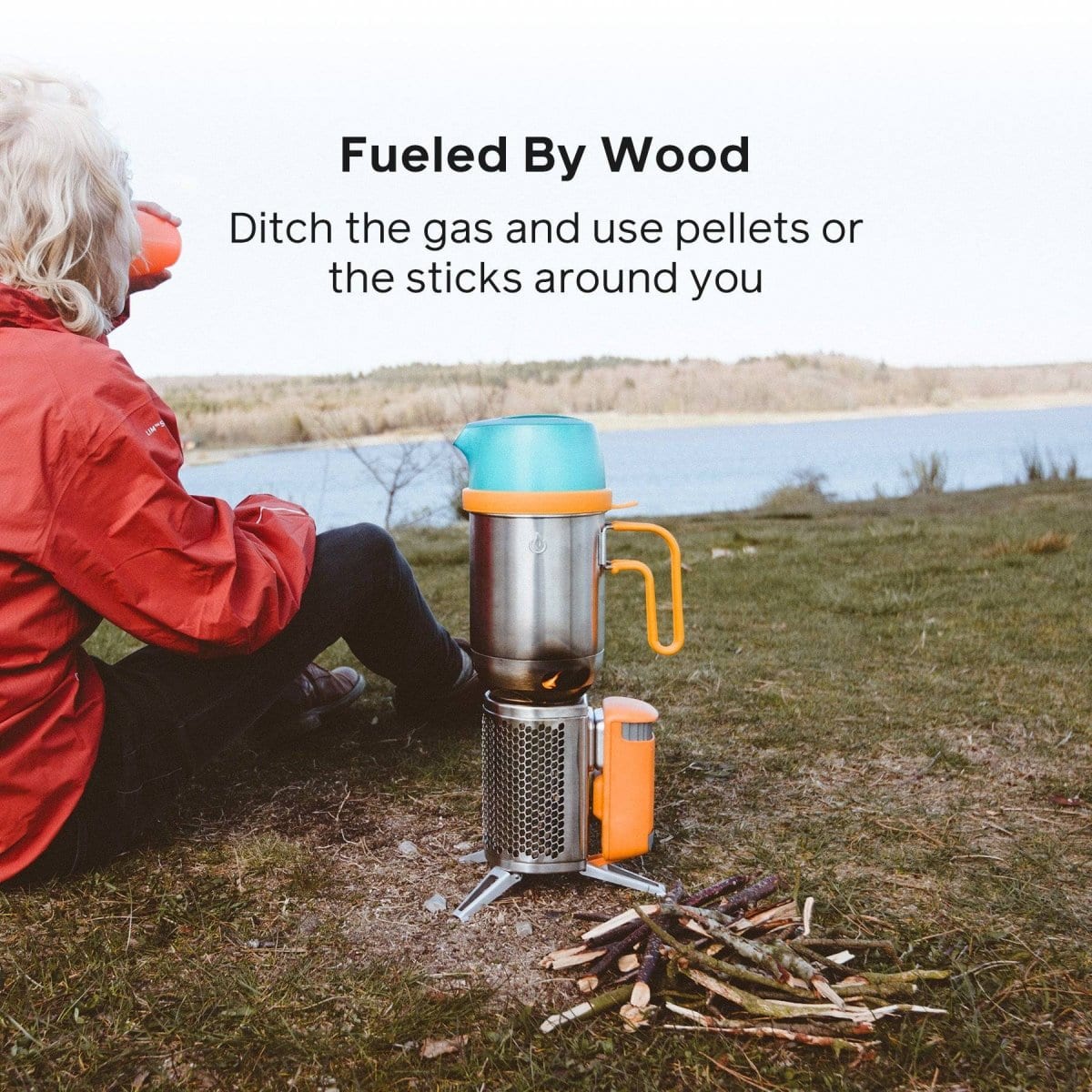 BioLite CampStove 2+ kit cottura campeggio completo