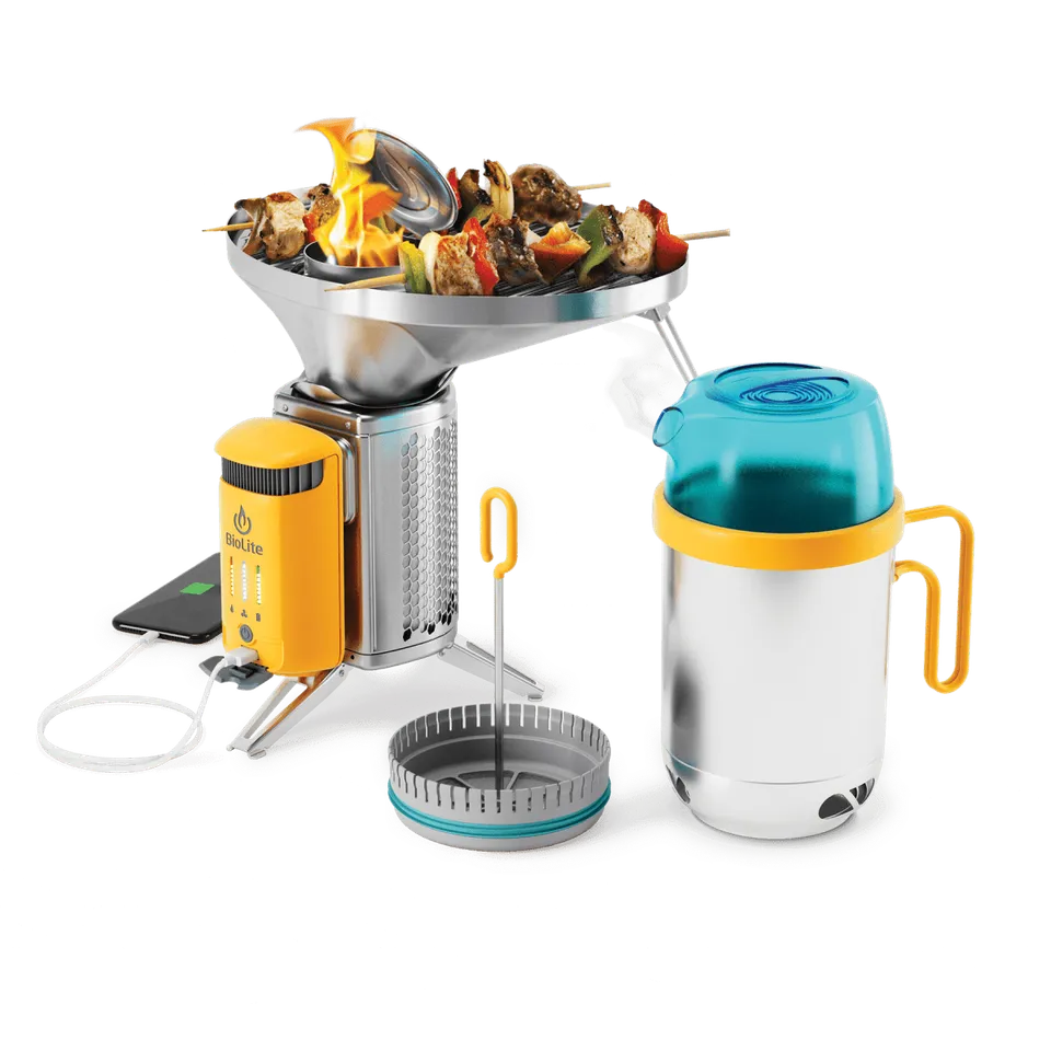BioLite CampStove 2+ kit cottura campeggio completo