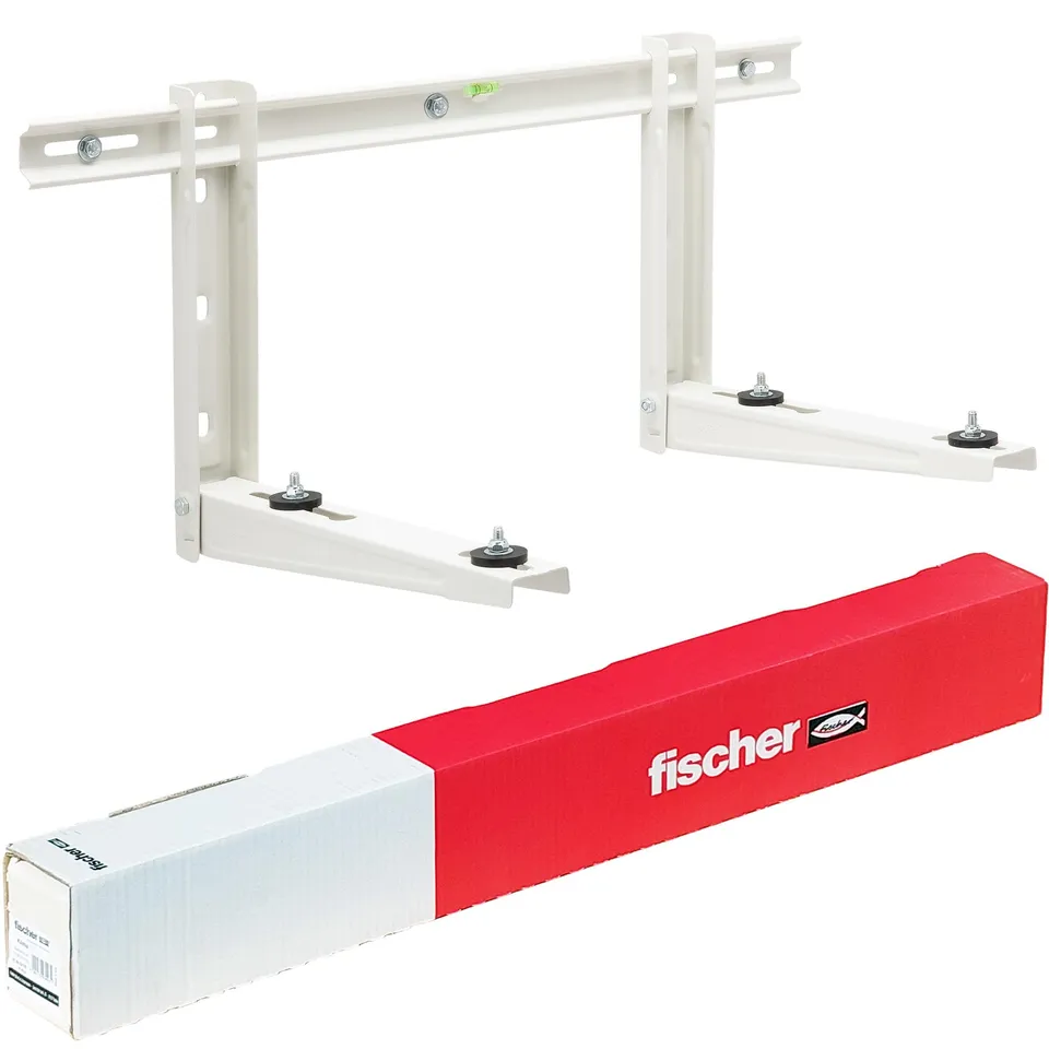 Fischer KLIMA KLIK 420 staffe climatizzatore 42 cm antivibranti
