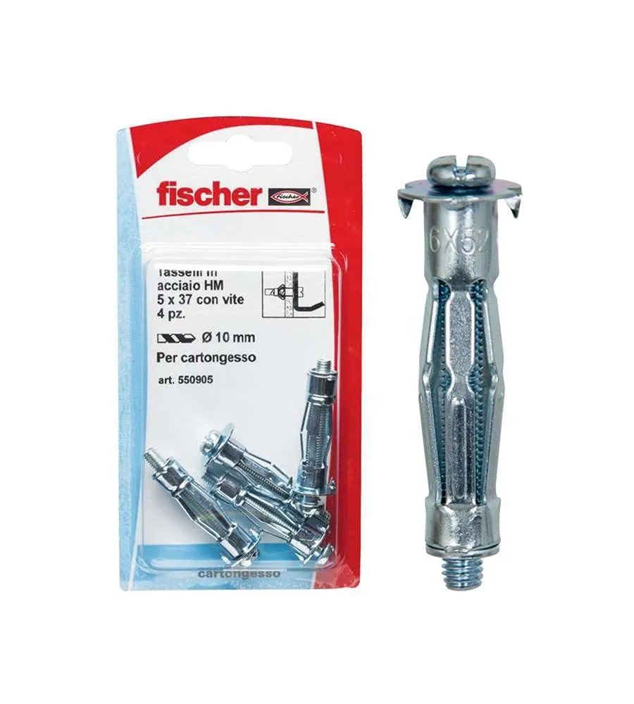 fischer HM 5x52 S Tassello Metallico Cartongesso Espansione