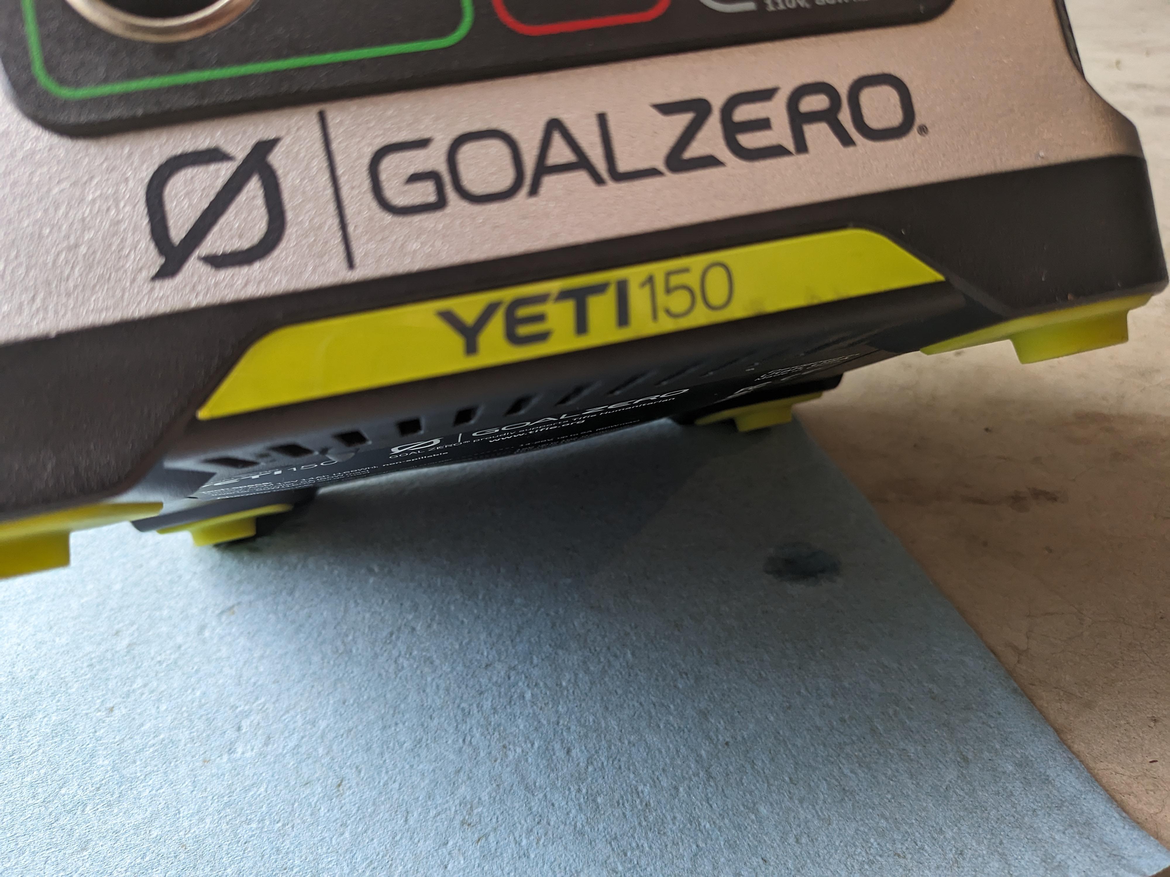 Goal Zero Yeti 150 Power Station Portatile 168Wh per Campeggio