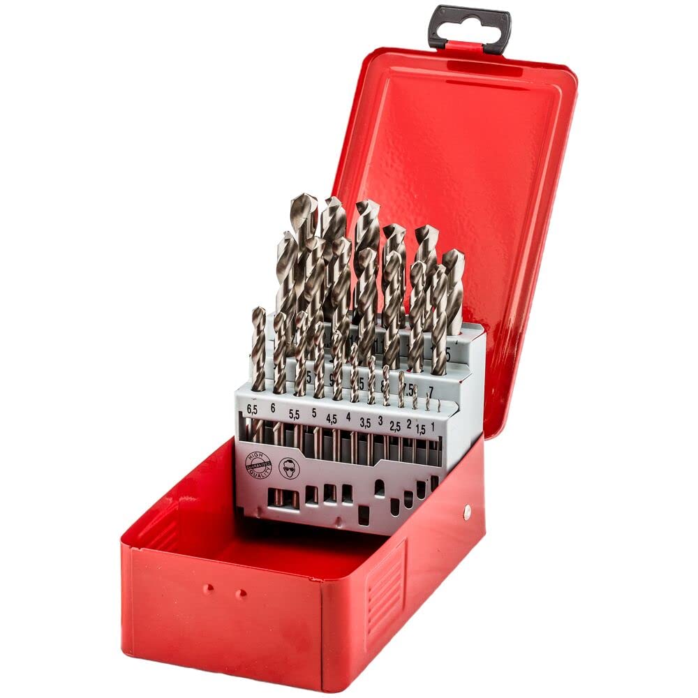 Fischer Set 19 punte HSS-G metallo 1-10 mm