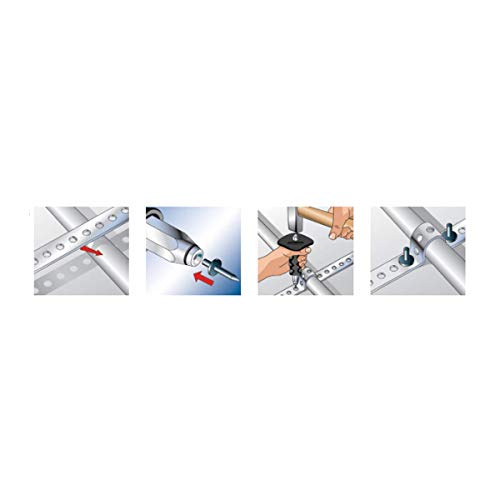 Fischer LBV 17 C Nastro Preforato Acciaio 10 Metri