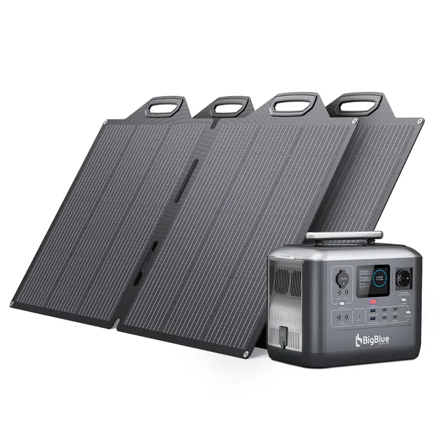BigBlue CellPowa 1000 generatore solare 1075Wh + 2 pannelli 150W