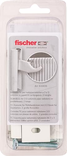 Fischer TC 532635 staffe radiatori cartongesso 2-3 colonne