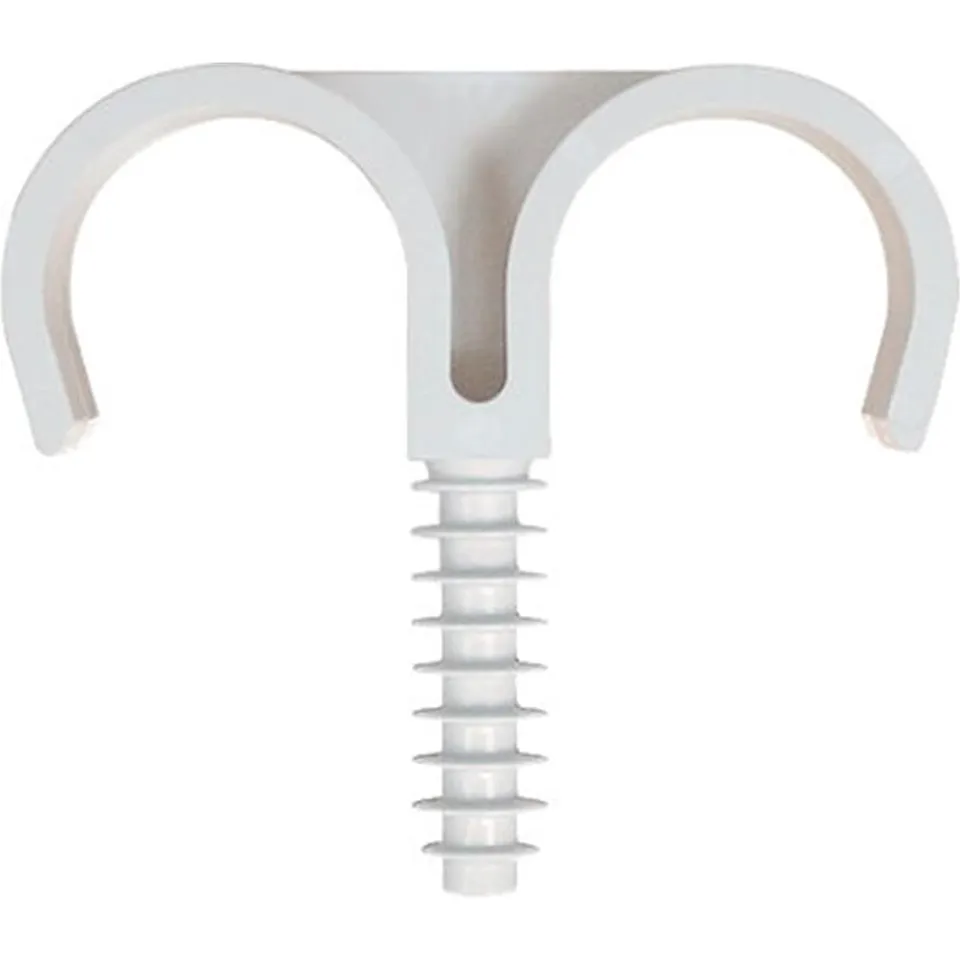 Fischer FX-D 20 clip fissatubo doppio 50 pz Ø20 mm