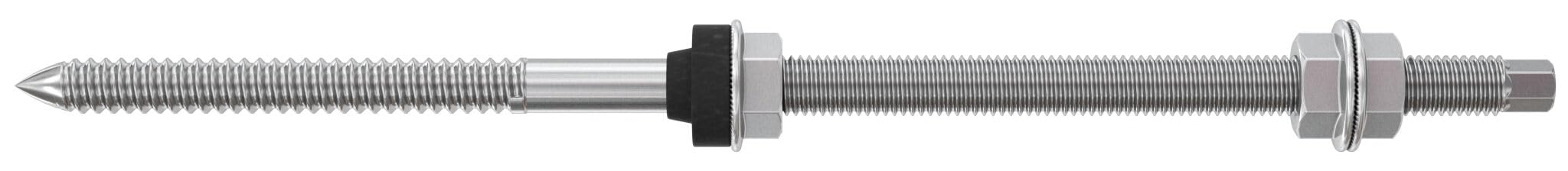 Fischer STSR M12x300 vite doppia filettatura 20 pz inox FV
