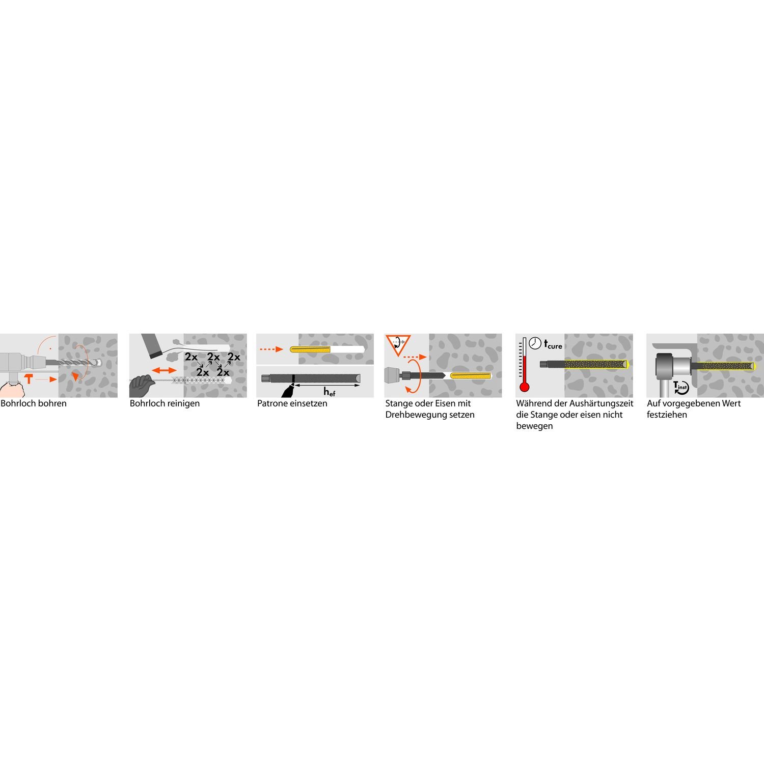 Fischer RG M M16x260 barra filettata zincata 10 pz