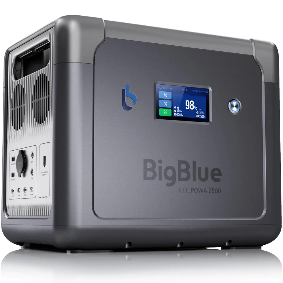 BigBlue CellPowa 2500 centrale elettrica 1843Wh 2500W LiFePO4