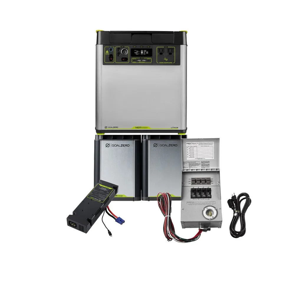 GoalZero Yeti 6000X sistema accumulo 8400Wh 2 batterie