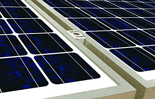 Fischer PMCU BL morsetto centrale pannelli 30-52 mm nero 10 pz