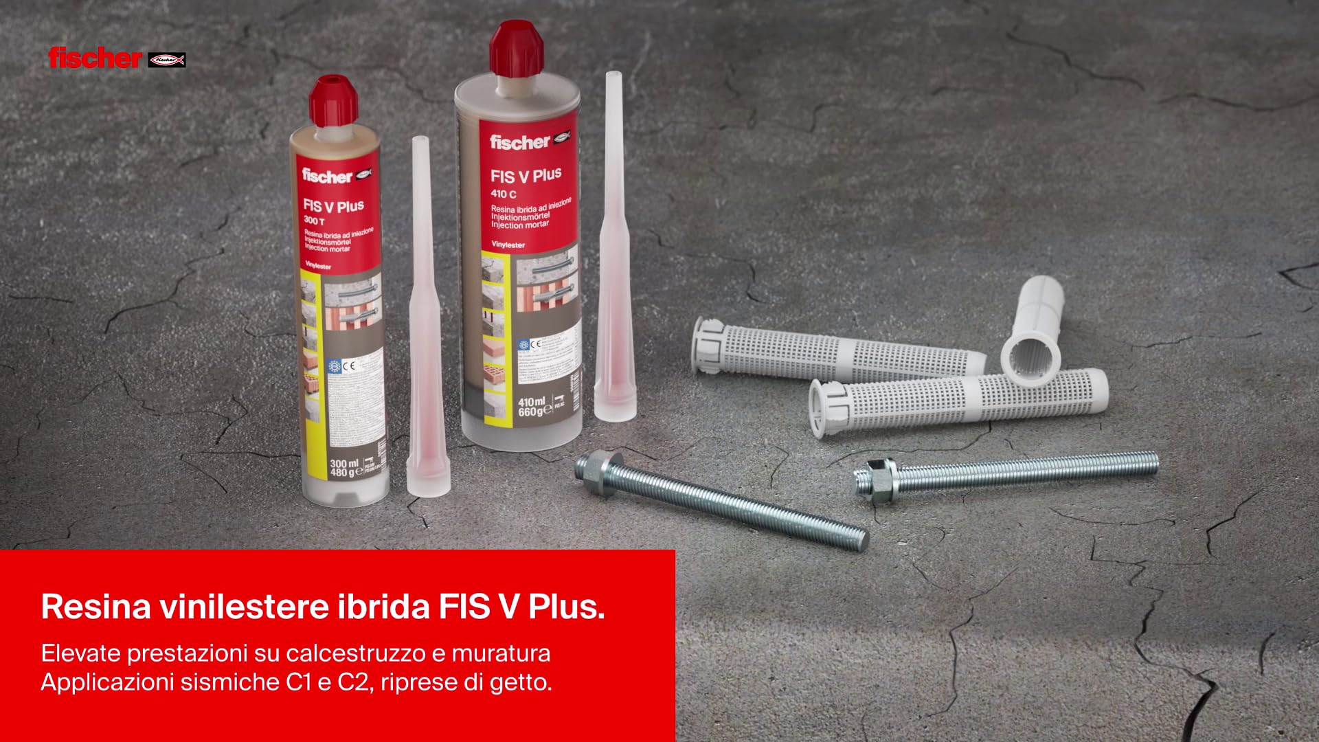 Fischer FIS V Plus 410C ancorante chimico 410 ml strutturale