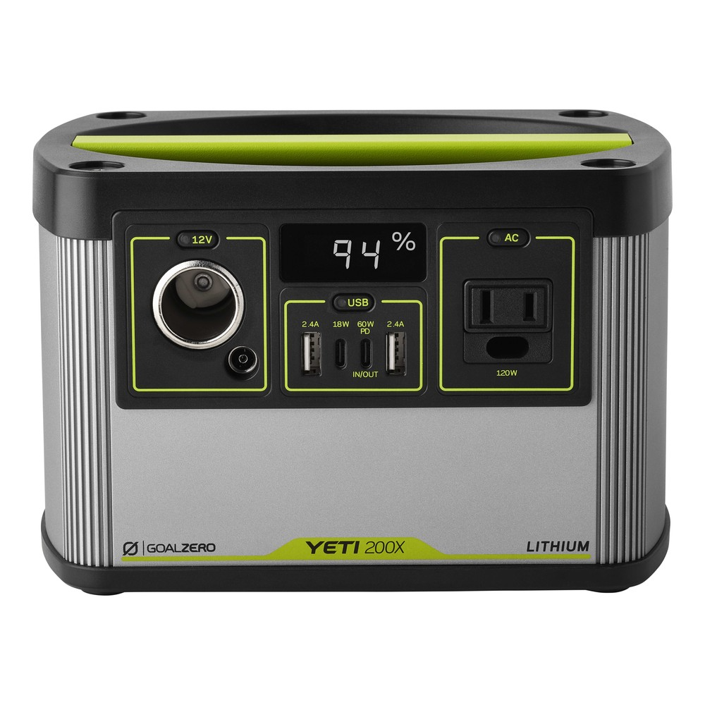 Goal Zero Yeti 200X Kit Solare 187Wh con Boulder 100W