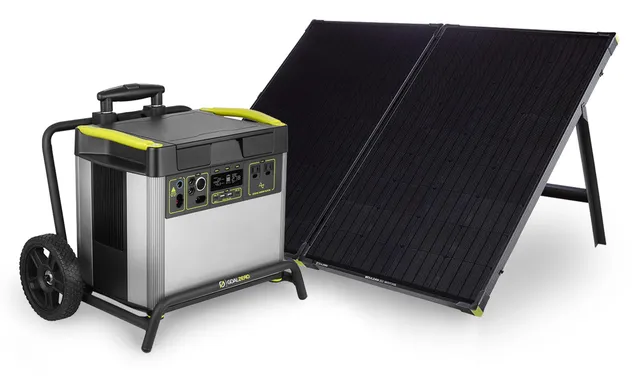 GoalZero Yeti 3000X + Boulder 200 generatore solare 3032Wh