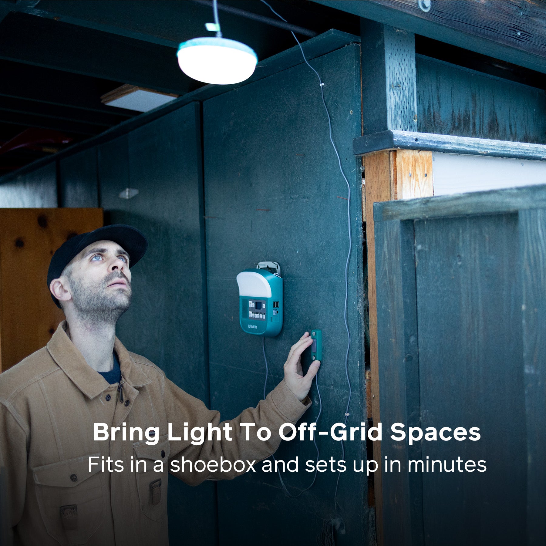 BioLite SolarHome 625 Kit Illuminazione Solare Off-Grid