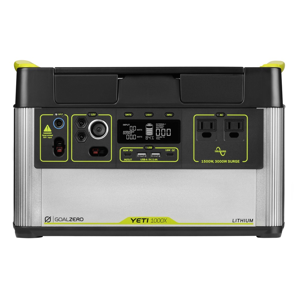 Goal Zero Yeti 1000X generatore solare Tank 4,8kWh
