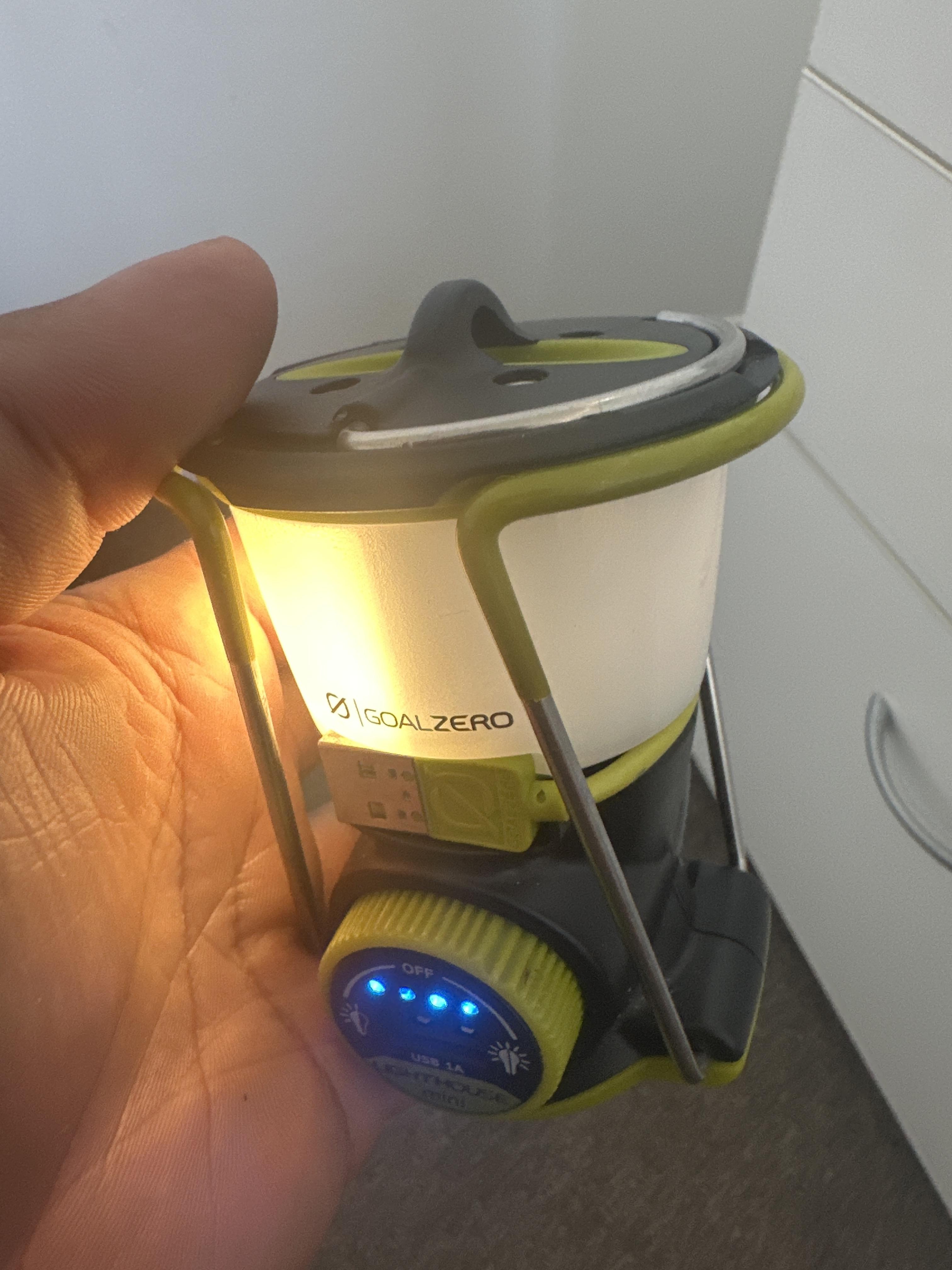 Goal Zero Lighthouse Mini Core Lanterna LED Ricaricabile 210 Lumen