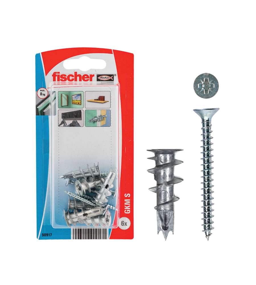 Fischer GKMS S K tasselli cartongesso con vite metallo