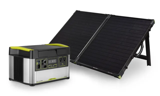 Goal Zero Yeti 1000X generatore solare con Boulder 100 da 997Wh