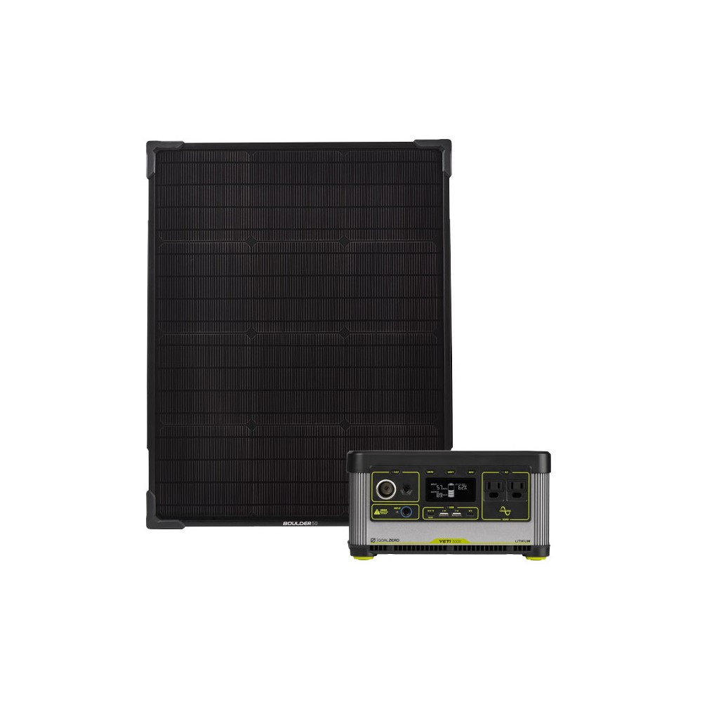 Goal Zero Yeti 500X + Boulder 50 kit solare 497Wh 50W