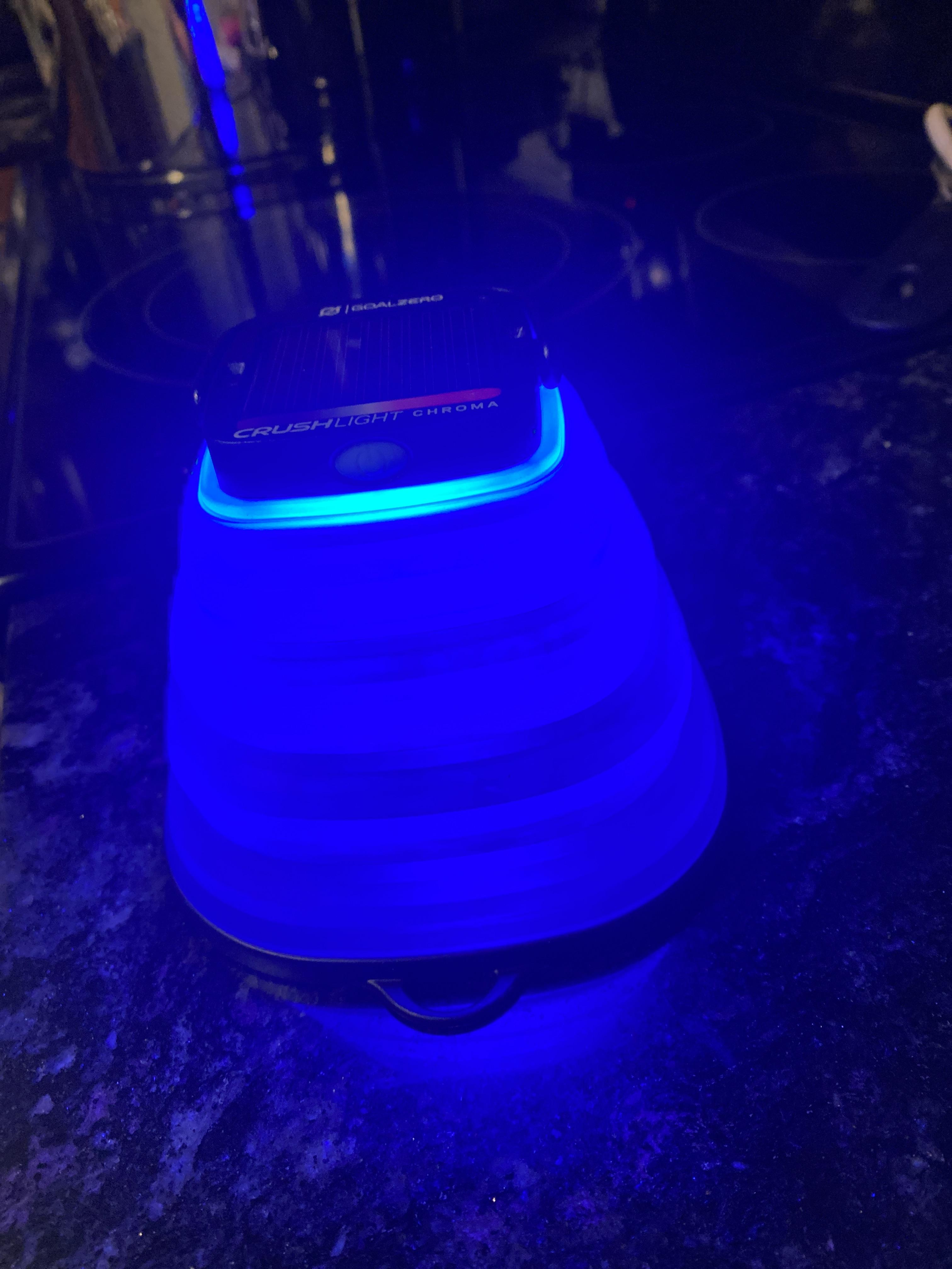Goal Zero Crush Light Chroma lanterna solare LED 60 lumen USB-C