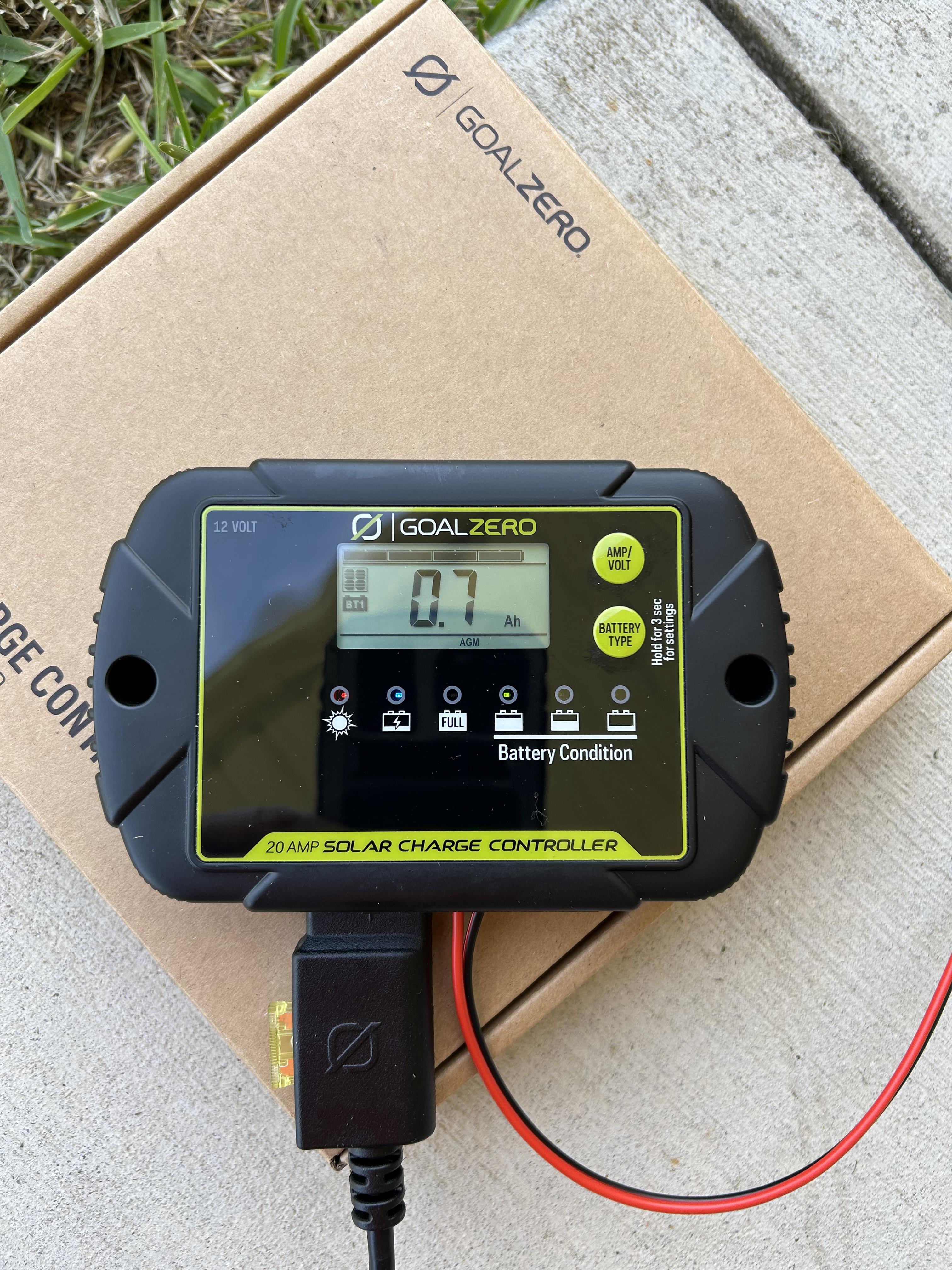 GoalZero 20-Amp Charge Controller regolatore 20A IP65