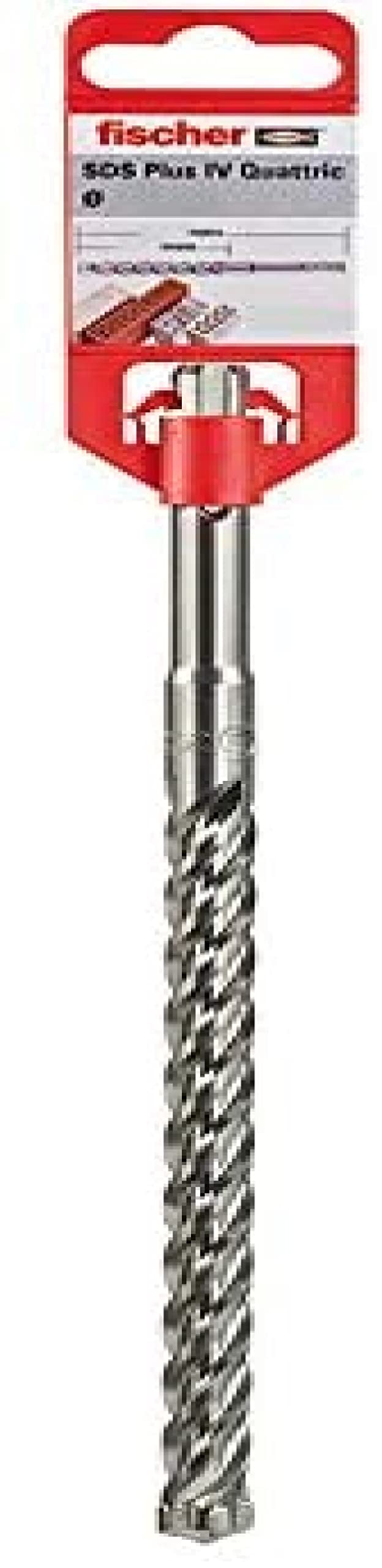 fischer Quattric II 5/100/165 punta SDS Plus 4 taglienti