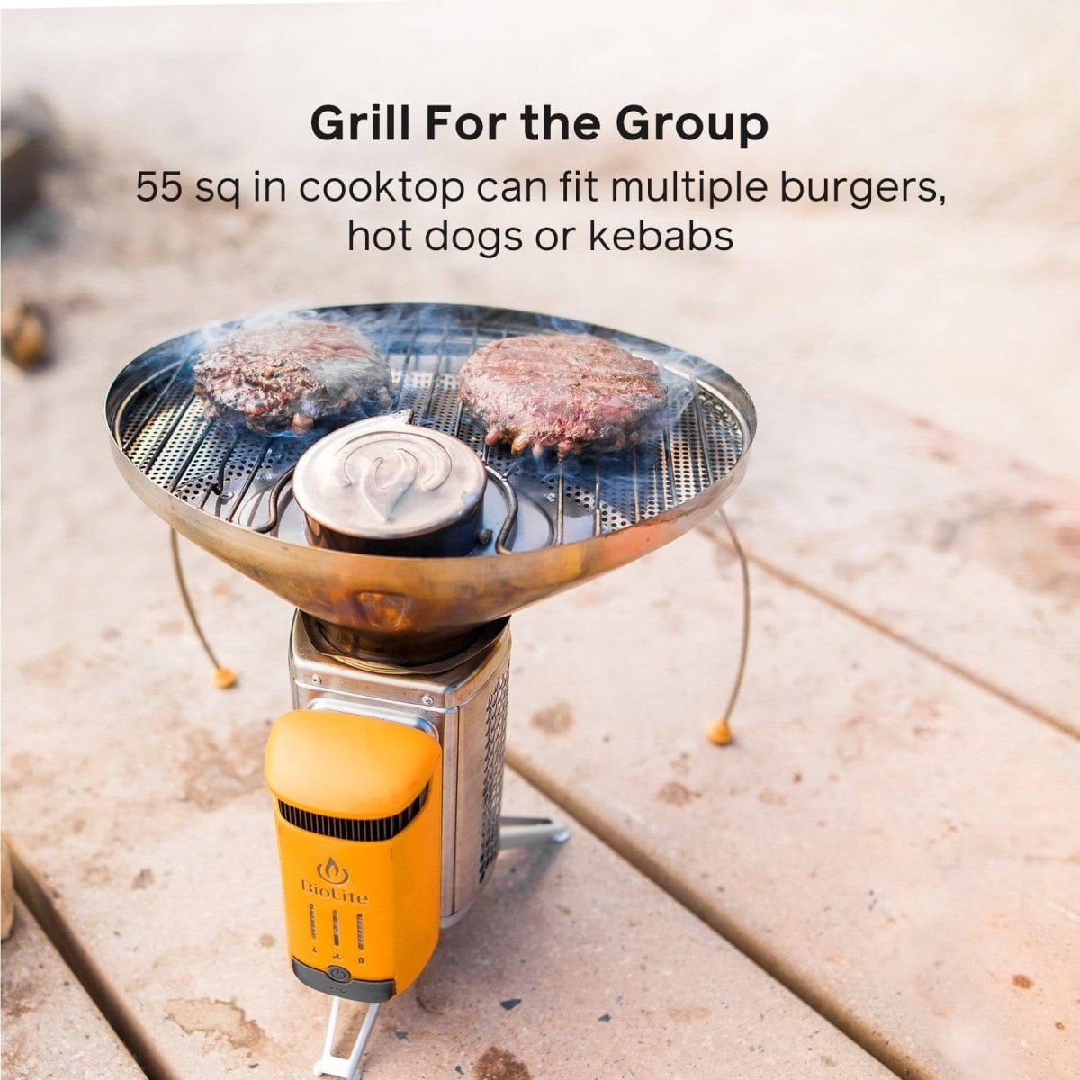 BioLite CampStove 2+ kit cottura campeggio completo