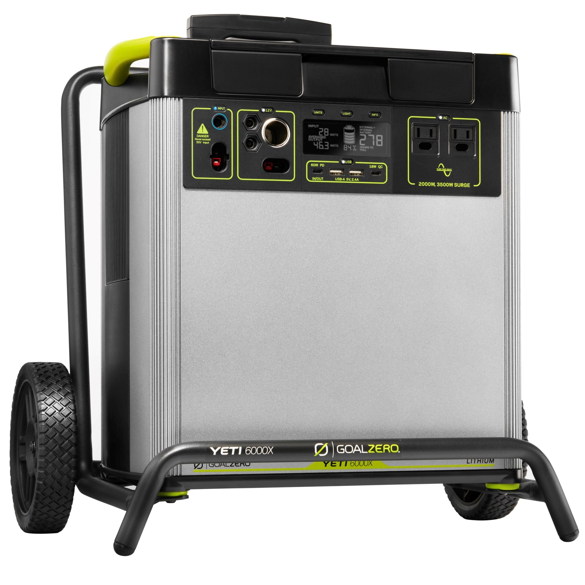 Goal Zero Yeti 6000X generatore solare + 2 Boulder 200 da 6071Wh
