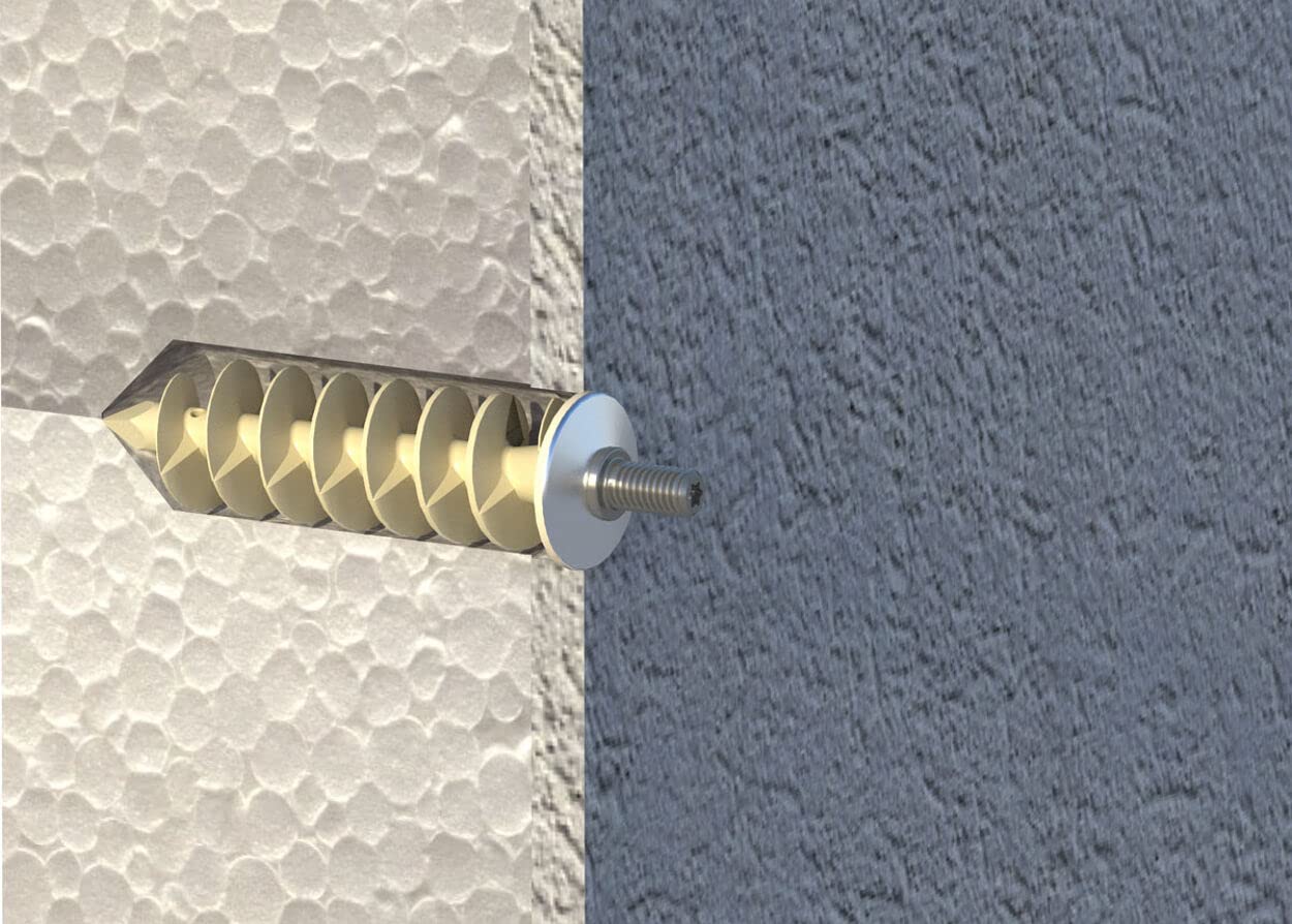Fischer FID-V M8 tasselli cappotto 90 mm 2 pz per grondaie