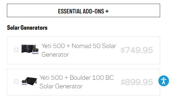GoalZero Yeti 500 centrale elettrica portatile 499Wh open box