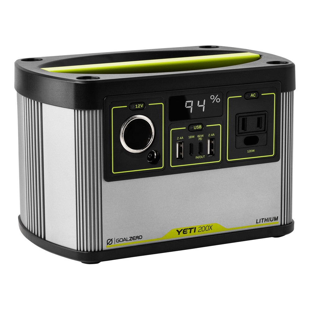 Goal Zero Yeti 200X Kit Solare 187Wh con Boulder 100W
